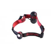 Vango Flux, Headtorch, Carbide Grey/chilli Red