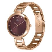 Titan Purple Dial Analog Watch For Women