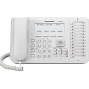 Panasonic Kx-dt546 Digital Telephone With 6-line Display - White | Kx-dt546