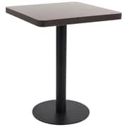 vidaXL Bistro Table Dark Brown 60X60 cm MDF vidaXL Bistro Table Dark Brown 60X60 cm MDF