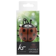 Kitsound Mini Buddy Ladybird Speaker KSNMBLB Kitsound Mini Buddy Ladybird Speaker KSNMBLB