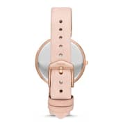 Fossil ES4537 Ladies Watch - Madeline Three-Hand Blush Leather Fossil ES4537 Ladies Watch - Madeline Three-Hand Blush Leather