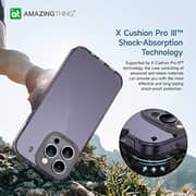 Amazing Thing Titan Pro Drop Proof designed for iPhone 14 Pro MAX case cover - Deep Purple Amazing Thing Titan Pro Drop Proof designed for iPhone 14 Pro MAX case cover - Deep Purple