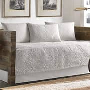 Tommy Bahama 5 Piece Quilted Daybed Cover Set White Tommy Bahama 5 Piece Quilted Daybed Cover Set White