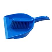 Dust Pan with Brush Blue