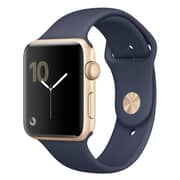 Apple Watch Series 2 - 42mm Gold Aluminium Case with Midnight Blue Sport Band Apple Watch Series 2 - 42mm Gold Aluminium Case with Midnight Blue Sport Band