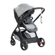 Steelcraft Savvi 2in1 Convertible Seat Stroller Grey Melange