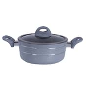 Royalford 9-piece Smart Forged Aluminium Cookware Set Grey