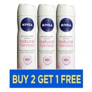 Nivea 82967 Deo Spray Natural Fairness Women 150ml - Buy 2 Get 1 Free