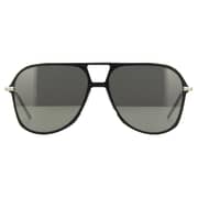 Dior CD-DIOR0224S-N7I990T Aviator Titanium Black Men Sunglasses