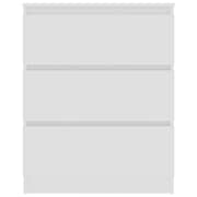 Vidaxl Sideboard White 60x35x76 Cm Engineered Wood Vidaxl Sideboard White 60x35x76 Cm Engineered Wood