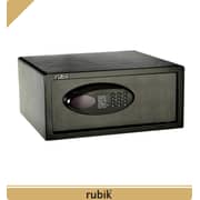 Safe Box For Home And Hotels With Lcd Auto Digital Panel And Key (42x20x37cm) Black