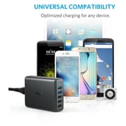 Anker Powerport 5 Ports Dual Black