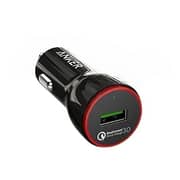 Anker Powerdrive+1 24W + USB Cable Black