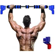 ULTIMAX Pull-up bar Chin Up Bar for Doorway No Screws,Upper Body Workout Bar with Safety Locking Catch,Heavy Duty Home Fitness Door Exercise Bar,Ajustable Width for Home Gym Exercise-(90cm-120cm)