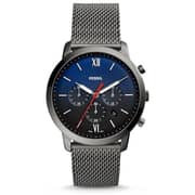 Fossil FS5383 Neutra Chronograph Smoke Stainless Steel Watch
