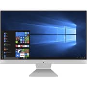 Asus Vivo AiO 24 Desktop - 11th Gen Core i5 2.4GHz 8GB 512GB Shared Win10Home 23.8inch FHD White Wireless Keyboard/Optical Mouse V241EAT WA033T (2021) Middle East Version