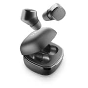 Cellularline Evade - Universal Wireless In-Ear Earphones with Charger Case Black
