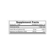 Sunshine Nutr High Potency Magnesium W/ Vit B6 Tablets