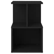 Vidaxl Bedside Cabinets 2 Pcs Black 35x35x55 Cm Chipboard