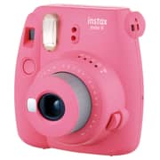 Fujifilm INSTAX Mini 9 Instant Film Camera Flamingo Pink + Leather Bag