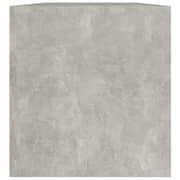 vidaXL Vinyl Storage Box Concrete Grey 71x34x36 cm Engineered Wood vidaXL Vinyl Storage Box Concrete Grey 71x34x36 cm Engineered Wood