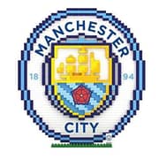 BRXLZ Building Set 3D Manchester City Crest Construction Toy