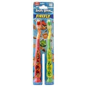 Angry Birds 2Pack Toothbrush With Suction Cup Angry Birds 2Pack Toothbrush With Suction Cup
