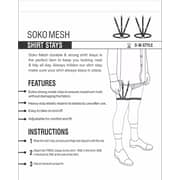 Soko Mesh Shirt Holders 2pcs Blue For Unisex Soko Mesh Shirt Holders 2pcs Blue For Unisex