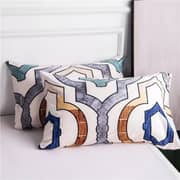 Luna Home Queen/double Size 6 Pieces Bedding Set Without Filler, Imperial Trellis Design