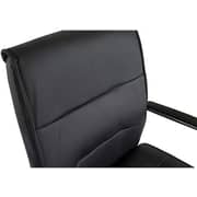 Mahmayi Nova 2203 Executive Chair Black With Chrome Base and Padded Arms (Visitors) Mahmayi Nova 2203 Executive Chair Black With Chrome Base and Padded Arms (Visitors)