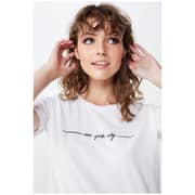 Cotton On Classic Slogan T-Shirt Multicolor Extra Small