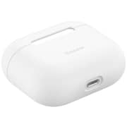 Baseus Super Silica Gel Airpod Case White For Apple Airpods 3