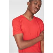 Cotton On Essential Vee Neck Red Large Cotton On Essential Vee Neck Red Large