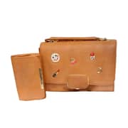 City Bag 10146 PU Leather Ladies 2-Pc Set Hand Bag