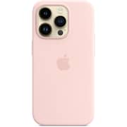 Apple iPhone 14 Pro Silicone Case Chalk Pink with MagSafe