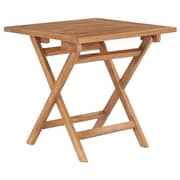 vidaXL Folding Garden Table 45x45x45 cm Solid Teak Wood