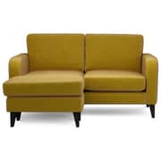 Galaxy Design Truth Smart L Shape Sofa Goldish Yellow