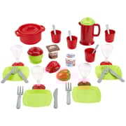 Ecoiffier 100% Chef Dinner Set Box 36pcs