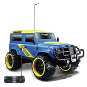 Maisto 81096BLU RC Land Rover Defender Blue 1:18