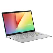 Asus VivoBook S14 S433FL-EB079T Laptop - Core i7 1.8GHz 8GB 512GB 2GB Win10 14inch FHD Green English/Arabic Keyboard