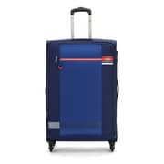 Skybags Vybe Azure Blue Soft Rolling Luggage 58cm Small