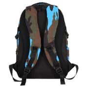 SAMBOX Camouflage XL School Bag Blue