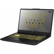 Asus TUF A17 Gaming Laptop AMD Ryzen 5 4600H 3.0GHz 8GB 512GB SSD Windows 10 17.3inch FHD Black Nvidia GeForce GTX 1650