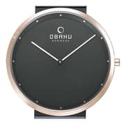 Obaku V230GXMBMB Black Quartz Men's Watch Obaku V230GXMBMB Black Quartz Men's Watch