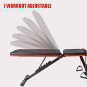 Ultimax - Adjustable Foldable Weight Bench Utility Exercise Workout Bench Flat/incline/decline Bench Press Full Body Workout Strength Training For Home Gym Ultimax - Adjustable Foldable Weight Bench Utility Exercise Workout Bench Flat/incline/decline Bench Press Full Body Workout Strength Training For Home Gym