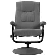 Vidaxl Recliner Chair With Footrest Light Grey Fabric Vidaxl Recliner Chair With Footrest Light Grey Fabric