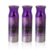 Ajmal Viola Deodorant For Her 3 In 1 Pack 200 Ml Ajmal Viola Deodorant For Her 3 In 1 Pack 200 Ml