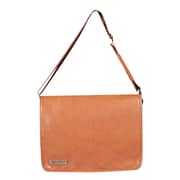 Mounthood 15inch Laptop Sling Bag For Men & Women - Premium Quality Long Lasting Pu Leather - Juno (tan)