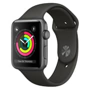 Apple Watch Series 3 GPS - 42mm Space Grey Aluminium Case with Grey Sport Band